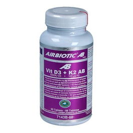 AIRBIOTIC Vitamina D3 + K2 60 Comprimidos