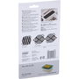 Joseph Joseph Stretch salvamantelas extensible negro de silicona/nylon