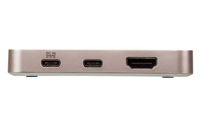 ATEN UH3235 Docking station USB-C 4K Oro rosa