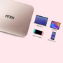 ATEN UH3235 Docking station USB-C 4K Oro rosa
