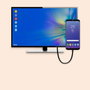ATEN UH3235 Docking station USB-C 4K Oro rosa