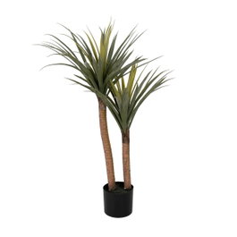 Ixia Planta Dracaena Verde Goma Decoración 110 cm