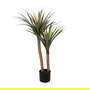 Planta Dracaena Verde Goma Decoración 110 cm