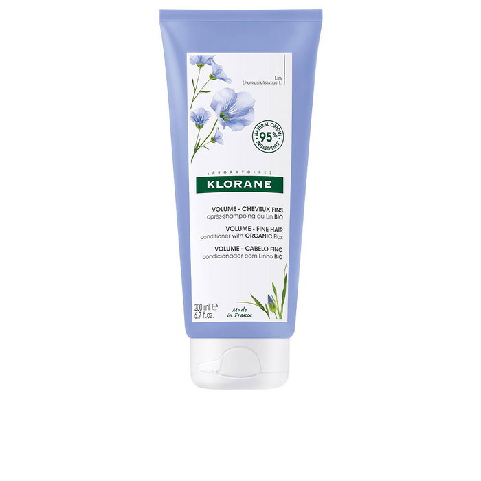 Klorane Acondicionador Voluminizador con Fibra de Lino BIO 200 ml (Refurbished) Klorane Acondicionador Voluminizador con Fibra de Lino BIO 200 ml (Refurbished)