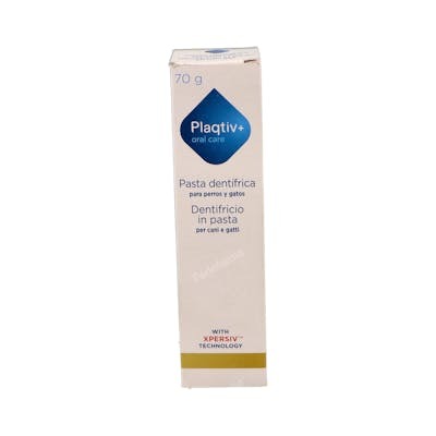 Ecuphar Plaqtiv+ Pasta Dentífrica 70 g para Perros y Gatos