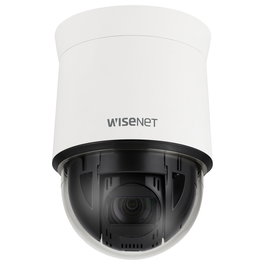 Hanwha Techwin QNP-6250 Cámara IP PTZ Dome Exterior - 2MP, 25x Zoom Óptico, WDR, 17 Idiomas, Montaje Techo/Pared, Blanco