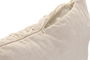 DKD Home Decor Cojin Mediterraneo Crema Chenilla Zipper 10 x 35 x 60 cm (2 Unidades)