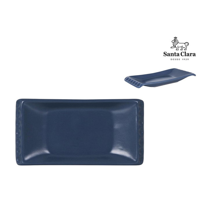 Fuente de Cocina Santa Clara Vilariño Gres 24,5 x 12,5 cm Rectangular Fuente de Cocina Santa Clara Vilariño Gres 24,5 x 12,5 cm Rectangular