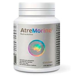 EBIOTEC Atremorine 100 Cápsulas Complemento Alimenticio con L-Dopa y Vitamina E para Protección Celular