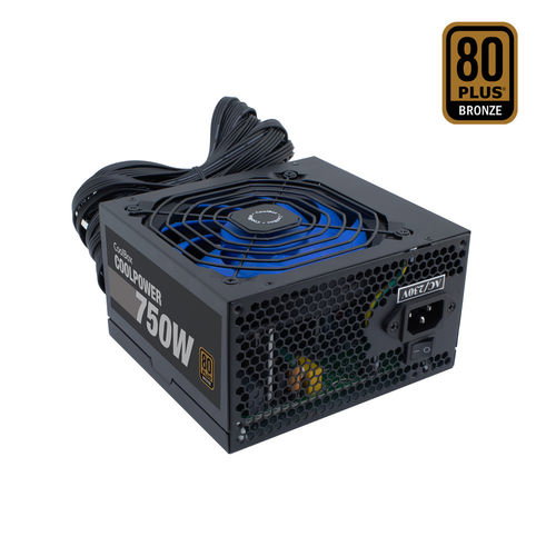 COOLBOX COO-FACPO-750 Fuente Alimentación 750W 80+ Bronze ATX 6SATA 12CM PFC Activo COOLBOX COO-FACPO-750 Fuente Alimentación 750W 80+ Bronze ATX 6SATA 12CM PFC Activo