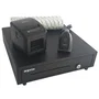 Approx appPOSPACK4180USB-2D Kit TPV Completo: Cajón Portamonedas appCASH01 Negro + Impresora Térmica appPOS80AM-USB 80mm + Lector 2D appLS22 + Rollos Papel