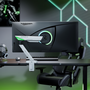 Aisens Soporte de Mesa Gaming DT49TSR-343 Negro-Blanco