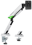 Aisens Soporte de Mesa Gaming DT49TSR-343 Negro-Blanco