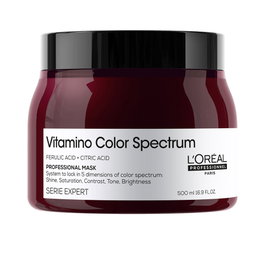 L'Oréal Professionnel Vitamino Color Spectrum Mascarilla Capilar para Cabello Teñido, Sella el Color, Brillo y Nutrición, 500 ml