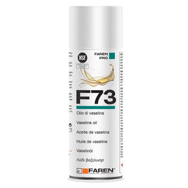 Faren Aceite de Vaselina Lubricante y Protector F73, Incoloro e Inodoro, 400 ml - Uso Alimentario NSF, Multiusos