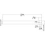 ALLNET Soporte colgante para techo ALL-CAM2498-LEP 500mm
