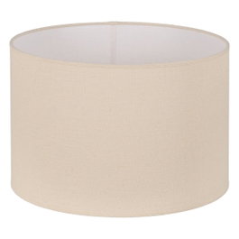 Ixia Pantalla de Iluminación Beige Tejido 45 x 45 x 30 cm