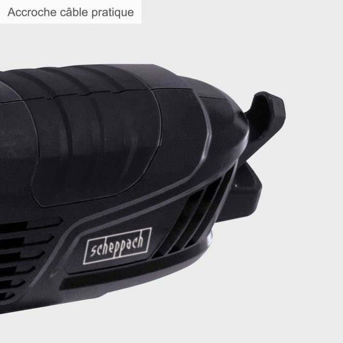 Scheppach Cortasetos eléctrico telescópico ETHT1000