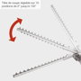 Scheppach Cortasetos eléctrico telescópico ETHT1000