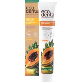 Ecodenta Certified Organic Whitening Papaya 75 ml