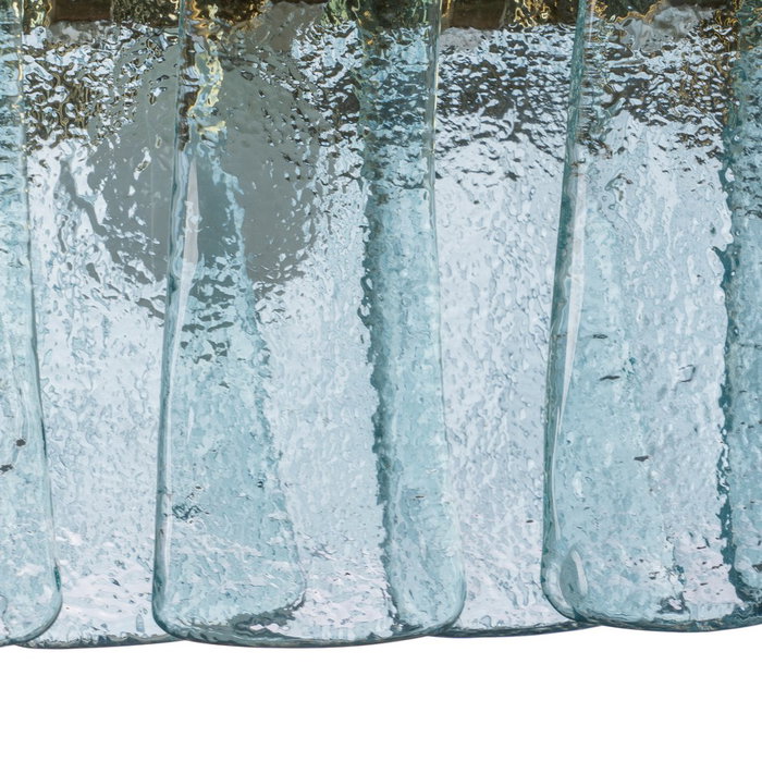 Lámpara Techo Verde Cristal Iluminación 118 X 50 X 40 cm