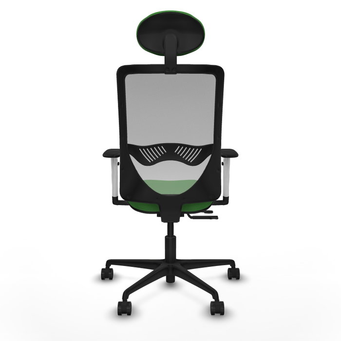 PIQUERAS Y CRESPO Silla de oficina Zulema Verde y Gris PIQUERAS Y CRESPO Silla de oficina Zulema Verde y Gris