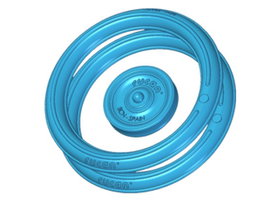 Rucan Pack Sky Ring Azul - Disco + 2 Grande
