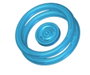Rucan Pack Sky Rings Azul Grande: Disco 8cm + Aro 19cm