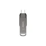 Lexar JumpDrive LJDD400032G-BNQNG - Memoria USB Flash 32 GB USB-C 3.2 Gen 1 con Velocidad de Lectura 130 MB/s, Diseño Giratorio, Color Gris