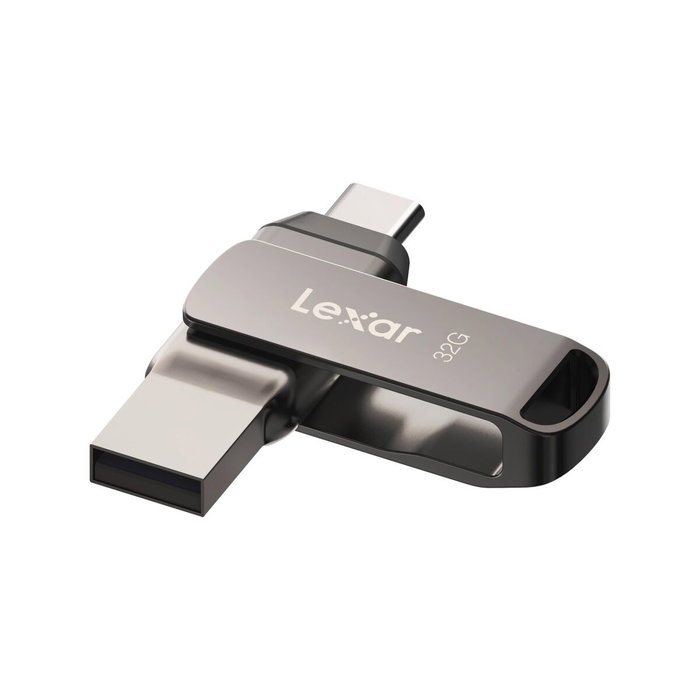Lexar JumpDrive LJDD400032G-BNQNG 32 GB USB Tipo C/Tipo A Gris