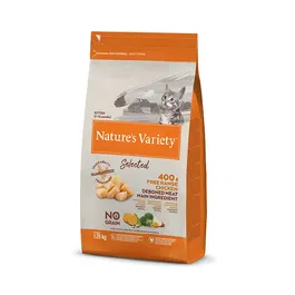 Nature's Variety Cat No Grain Kitten Pollo Pienso Seco para Gatos Bebé Sin Cereales con Pollo 1,25 kg