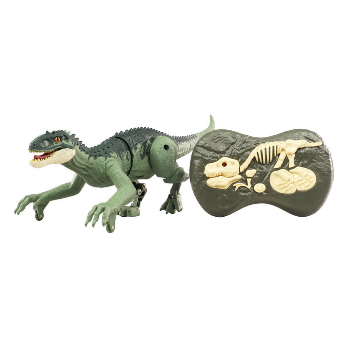 AMEWI 40013 Tyrannosaurus RC Dinosaurier 21 cm Listo para Usar (RTR) con Luz y Sonido, Control 2.4 GHz, Edad 6+