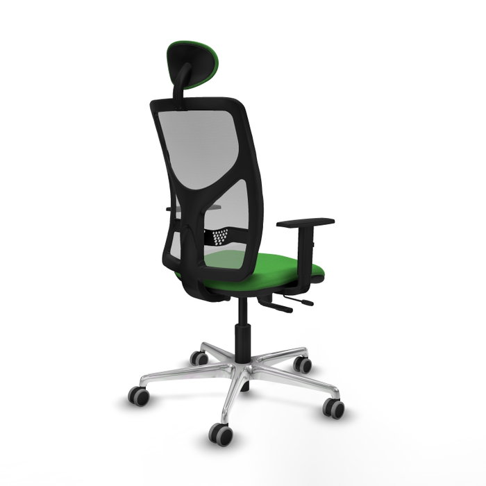 PIQUERAS Y CRESPO Silla de oficina Motilla con mecanismo Sincro/Traslack Verde y Gris PIQUERAS Y CRESPO Silla de oficina Motilla con mecanismo Sincro/Traslack Verde y Gris