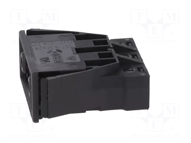 WIELAND Conector bloque de bornas desmontable GESIS negro