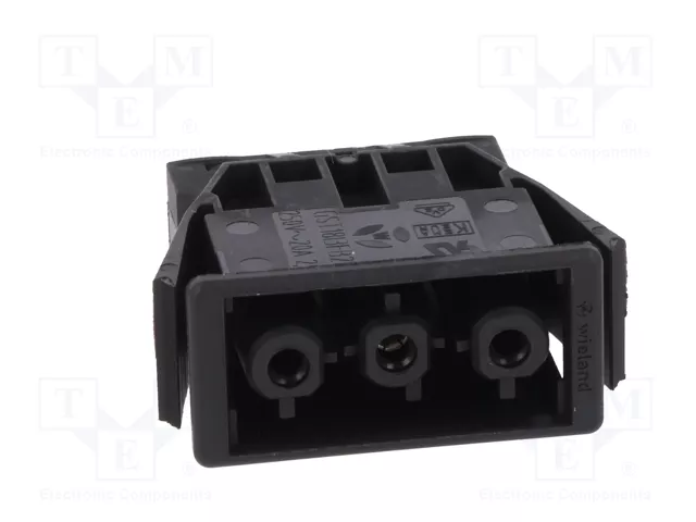 WIELAND Conector bloque de bornas desmontable GESIS negro