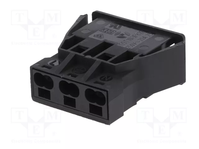 WIELAND Conector bloque de bornas desmontable GESIS negro