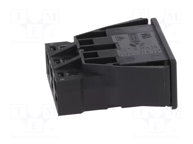 WIELAND Conector bloque de bornas desmontable GESIS negro