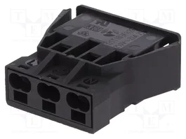 WIELAND Conector bloque de bornas desmontable GESIS negro