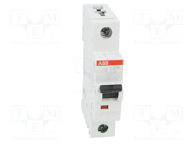 ABB S201M-C16 Interruptor magnetotérmico 16A 1P 10kA