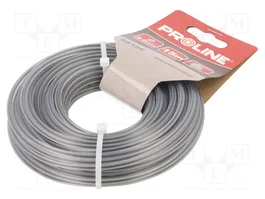 PROLINE Hilo de desbrozadora de poliamida reforzado 3mm 15m cuadrado
