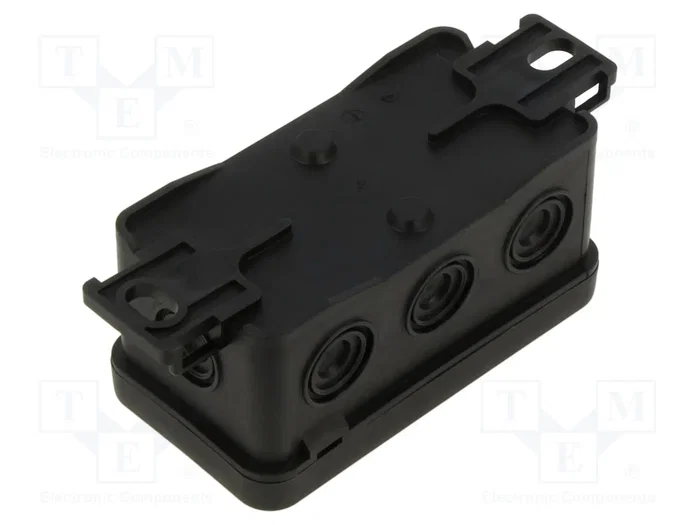 SIMET FASTBOX Caja de conexiones empotrada negra SIMET FASTBOX Caja de conexiones empotrada negra
