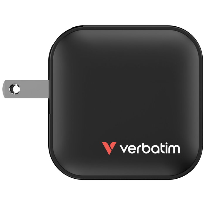 Verbatim Mini GaN Charger 70W 2xUSB-C PD, 1xUSB-A QC 3.0 Verbatim Mini GaN Charger 70W 2xUSB-C PD, 1xUSB-A QC 3.0
