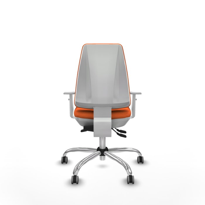PIQUERAS Y CRESPO Silla de oficina Elche Naranja con mecanismo Asincro PIQUERAS Y CRESPO Silla de oficina Elche Naranja con mecanismo Asincro