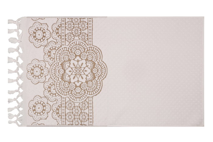 Mijölnir Marcello - Brown Juego de Toallas de Mano 100% Algodón 50x90 cm Crudo y Marrón 550 gr/m² Mijölnir Marcello - Brown Juego de Toallas de Mano 100% Algodón 50x90 cm Crudo y Marrón 550 gr/m²