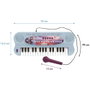LEXIBOOK Piano electrónico con micrófono Frozen 2 Disney
