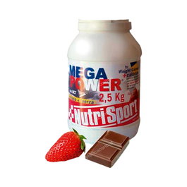 NUTRISPORT Megapower Sabor Fresa 2,5Kg Fórmula para Masa Muscular