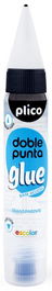 Pegamento Universal Doble Punta Glue Transparente 30 Ml (Set de 12)