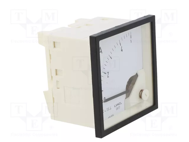LUMEL EA17N Amperímetro de panel para corriente AC 0-5A True RMS