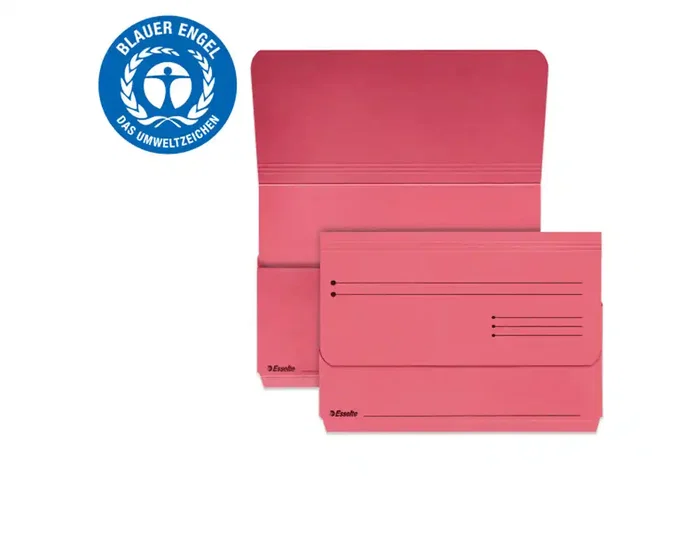 ESSELTE Subcarpeta Pocket de Cartulina 275g Rosa Paquete de 25 ESSELTE Subcarpeta Pocket de Cartulina 275g Rosa Paquete de 25