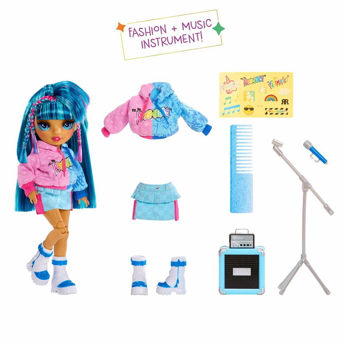 Rainbow High Muñeca Skyler Jr. Rockband